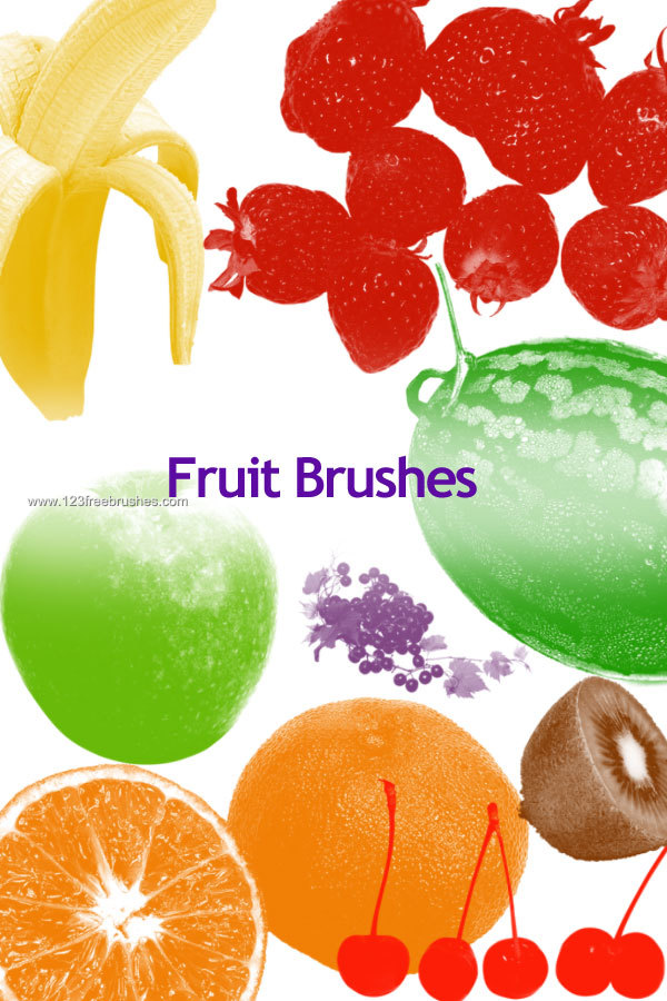 Apple – Banana – Orange Fruits – Strawberry – Cherry – Grapes – Watermelon