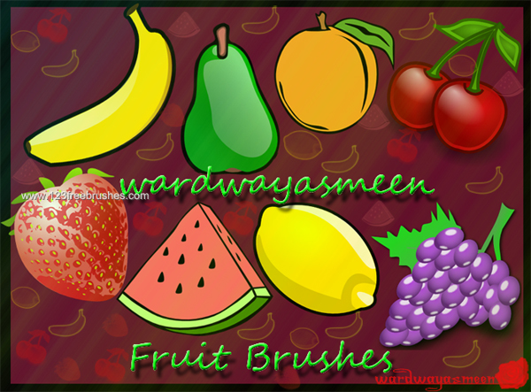 Apple Fruits – Strawberry – Grapes – Banana – Pear – Watermelon – Mango