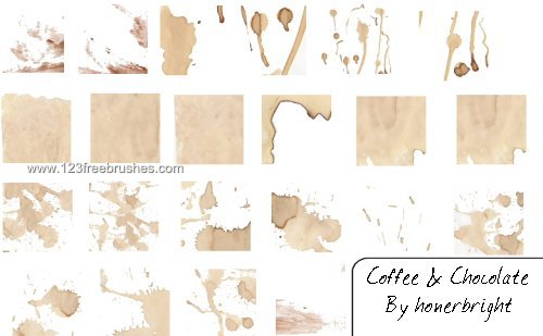 Chocolate and Coffee Stains