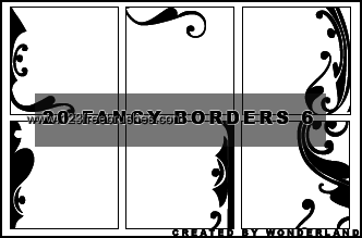 Fancy Corner Borders 1
