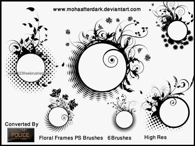 Floral Frames