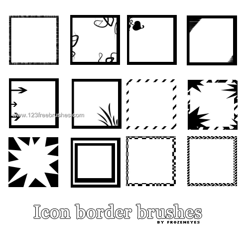 Icon Border Set