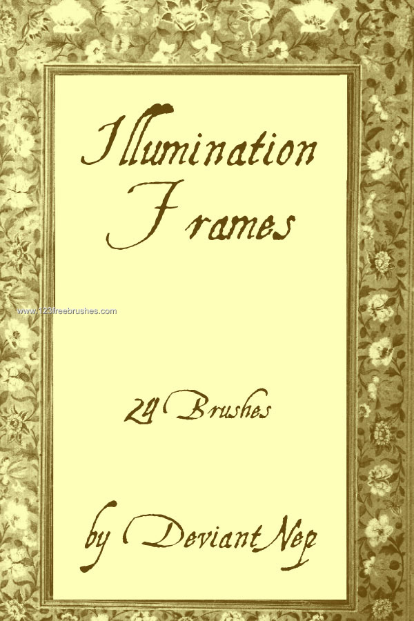 Medieval Illumination Frames