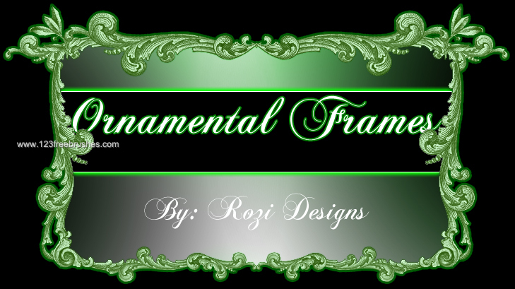 Ornamental Frames Set