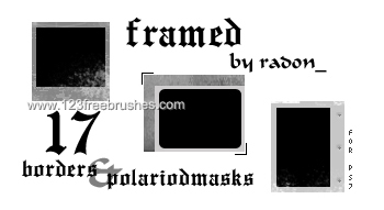 Polaroid Frames Set 18