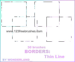 Thin Line Borders