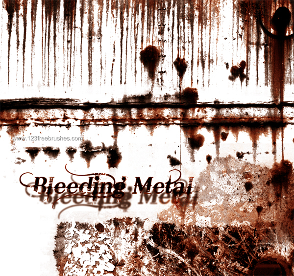 Bleeding Metal Rust