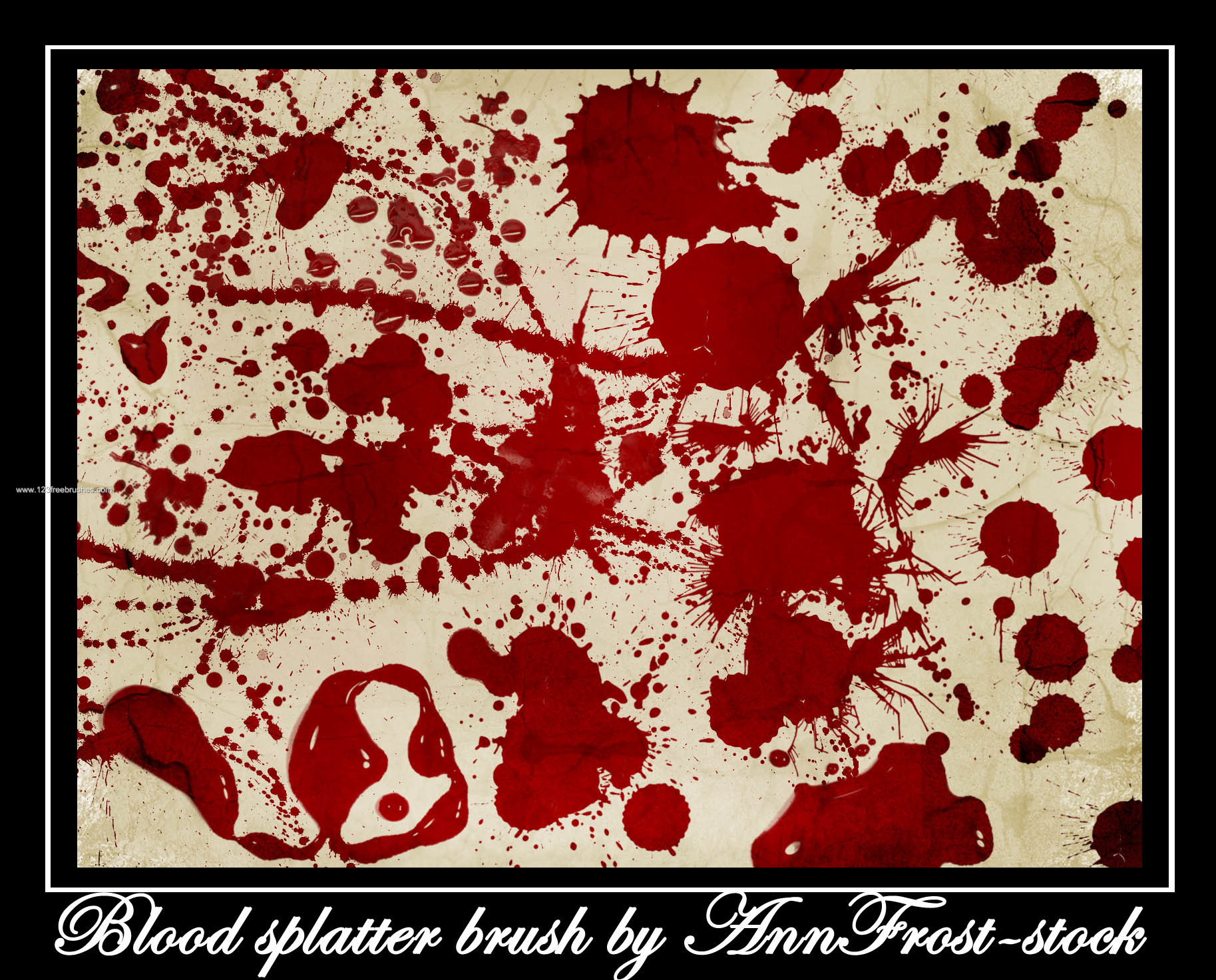 blood splatter brushes photoshop free download