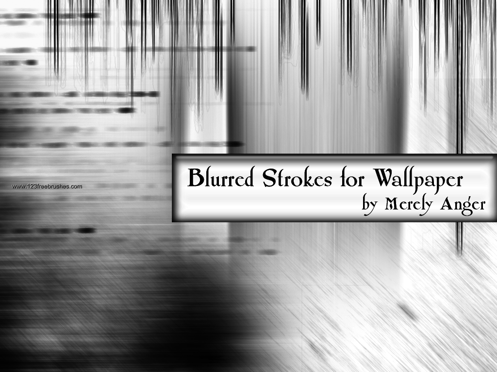 Blurred Strokes For Wallpapers