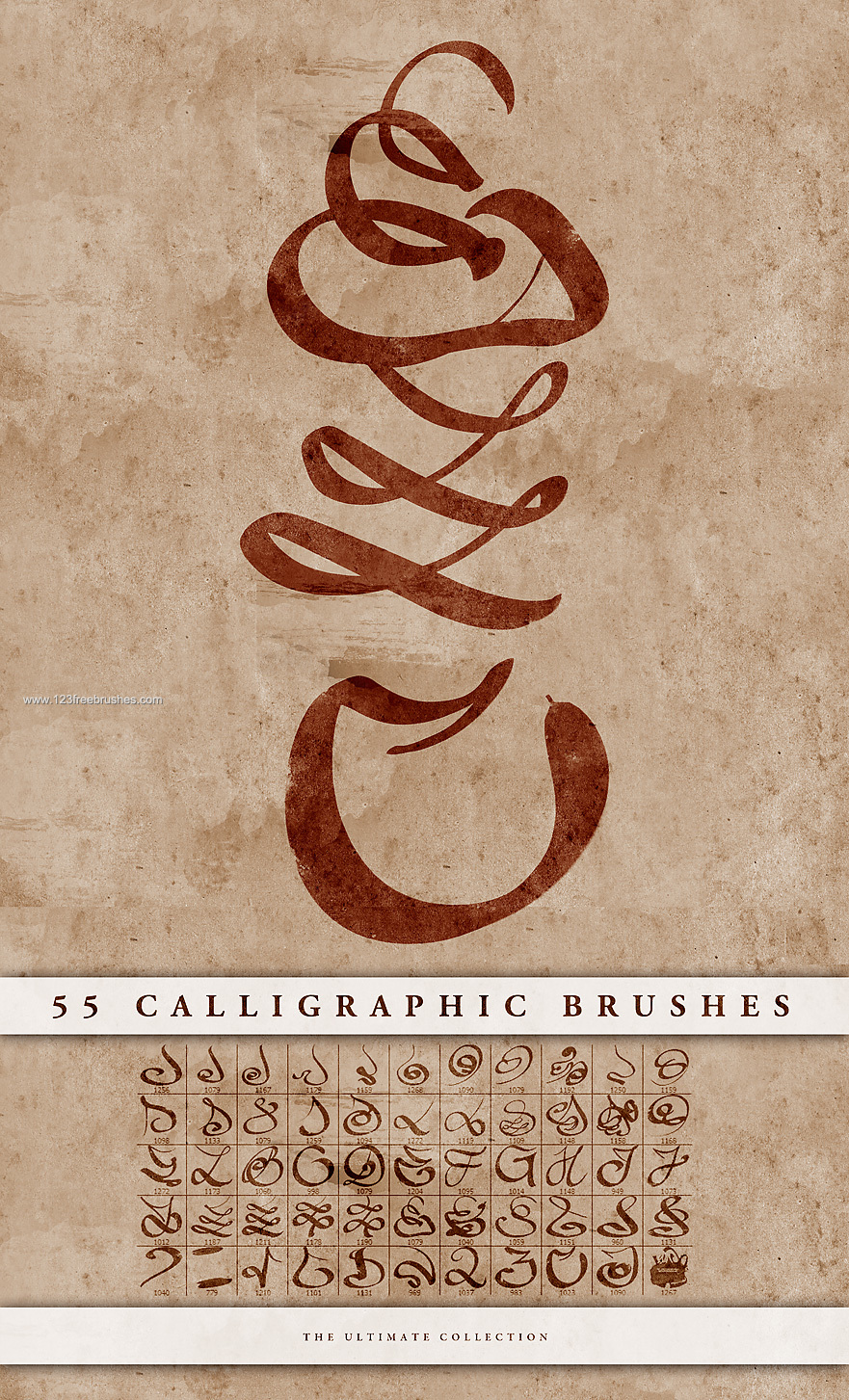 Calligraphic Alphabet