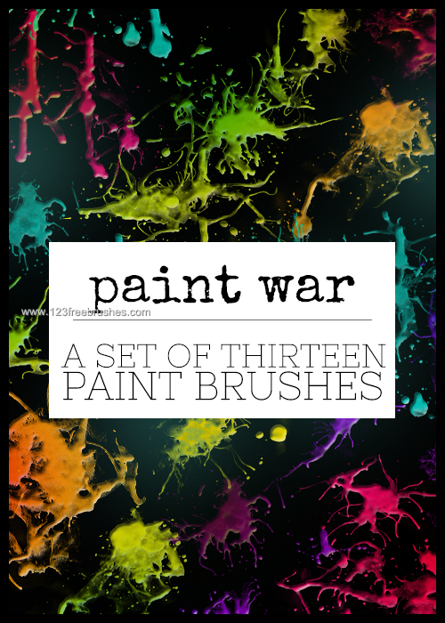 Colorful Paint Splash