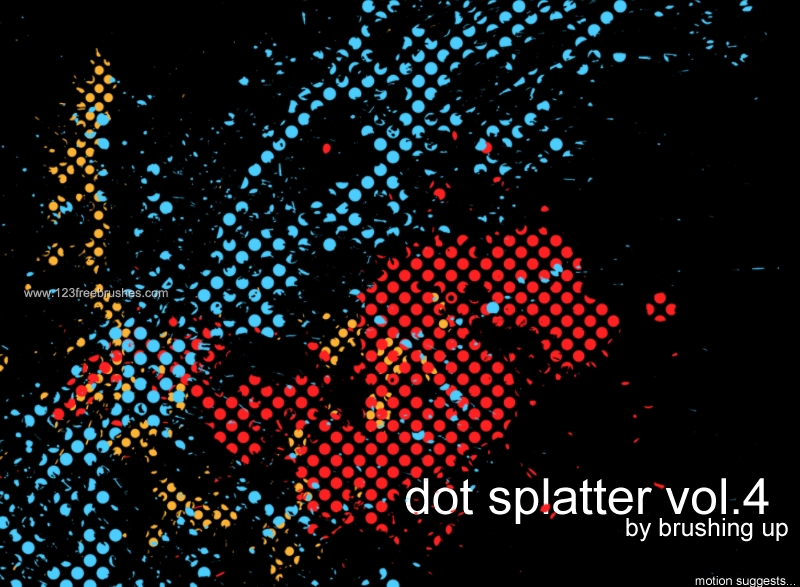 Dot Splatter 4
