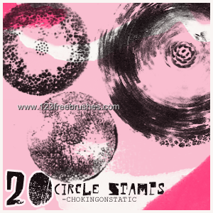 Grunge Circle Stamp