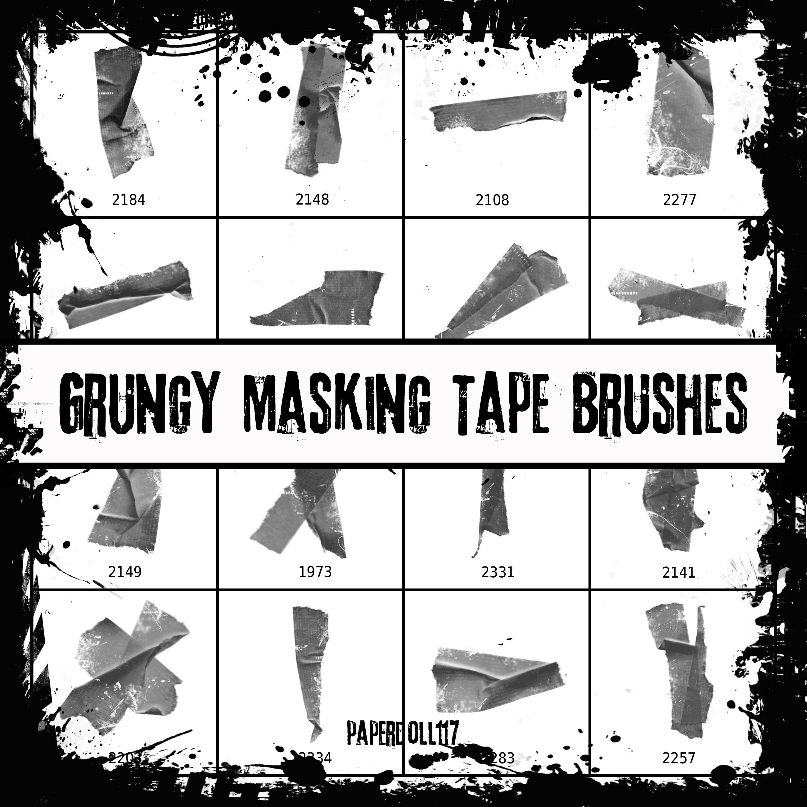 Grunge Masking Tape
