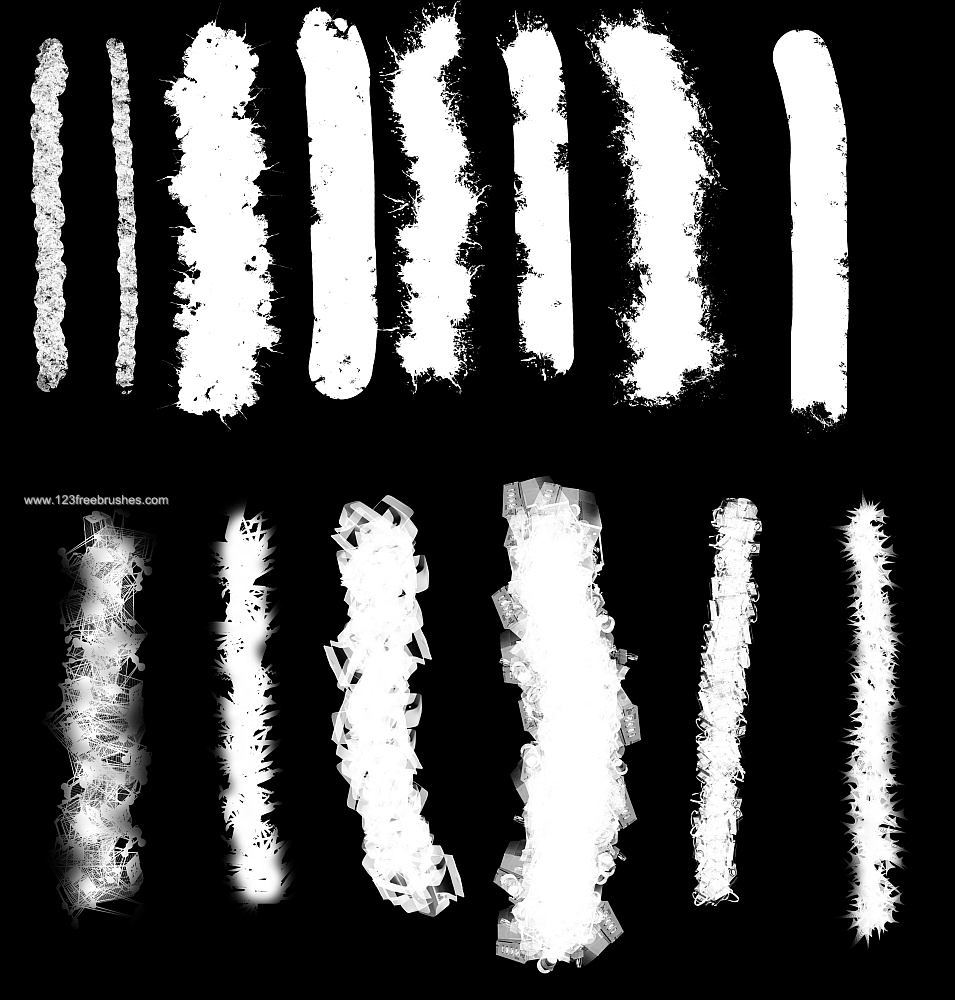 rough brushes photoshop