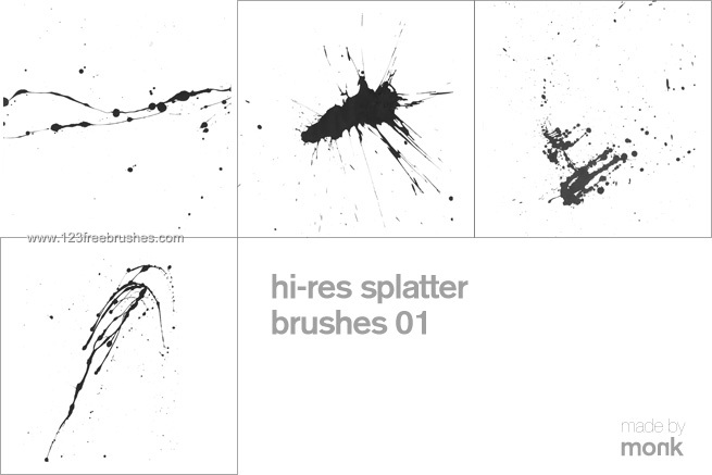 Hi-Res Splatter
