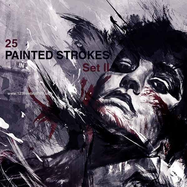 High-Res Paint Strokes 2
