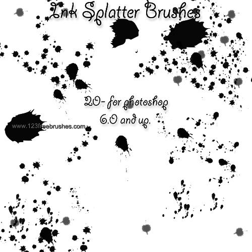 Ink Splatter 6
