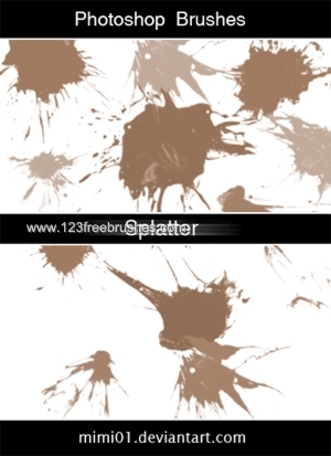 Ink Splatter Paint 19