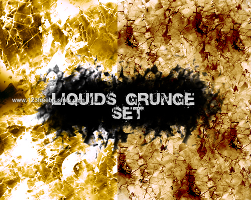 Liquids Grunge Set