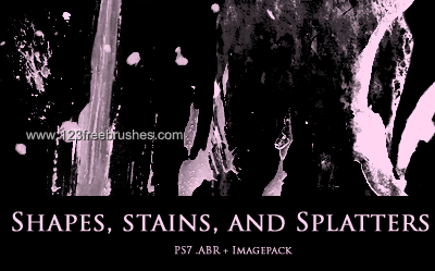Shapes – Stains – and Splatters