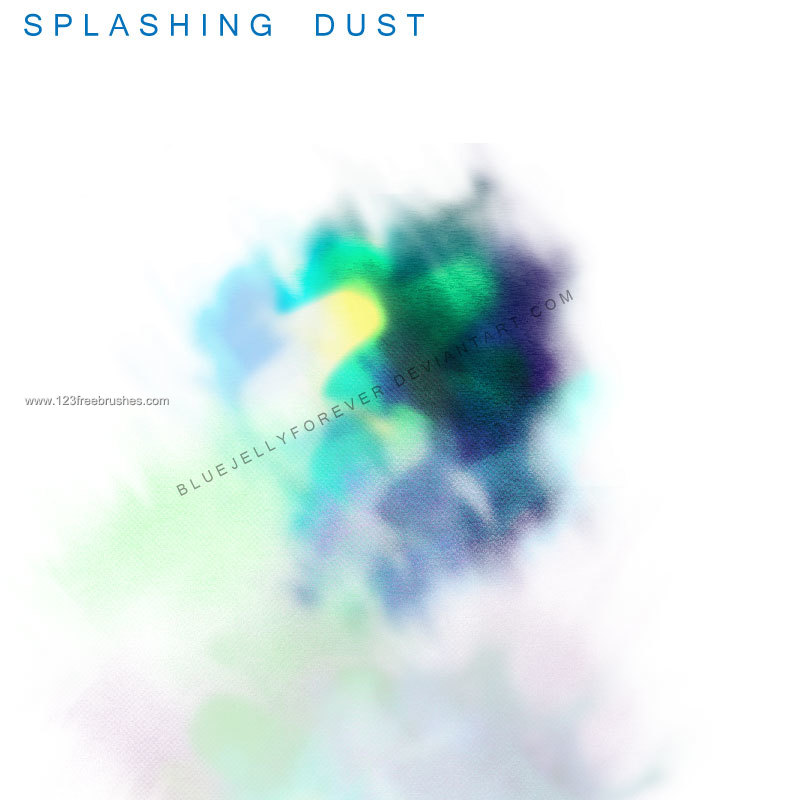 Splashing Dust