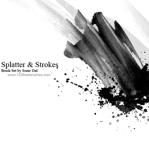 Splatter and Stroke Set