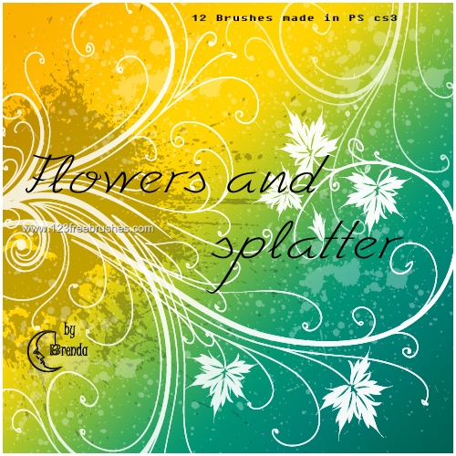 Splatter and Swirls Splatter and Swirls