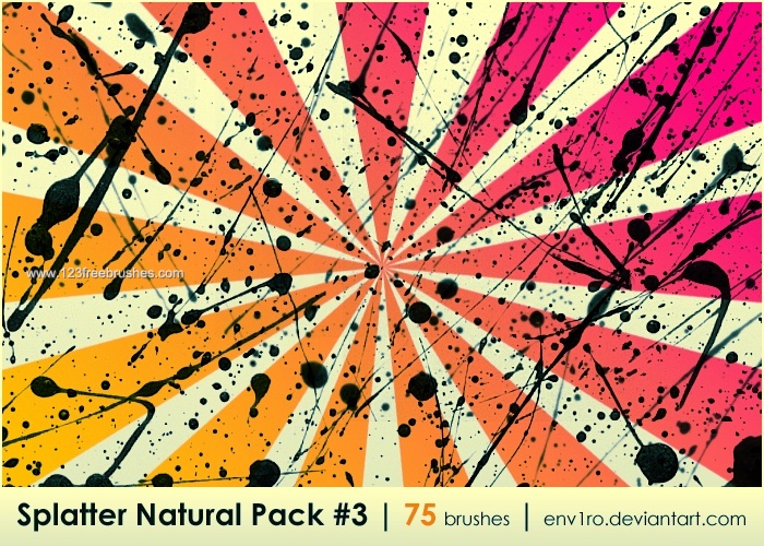 Splatter Natural Pack 2