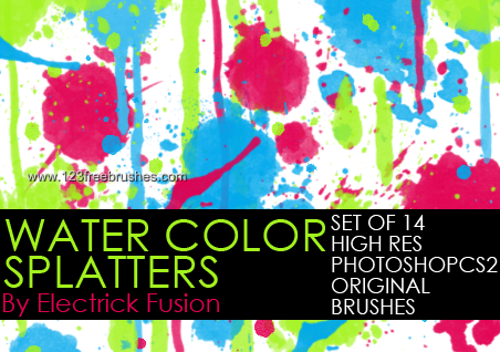 Water Color Splatter