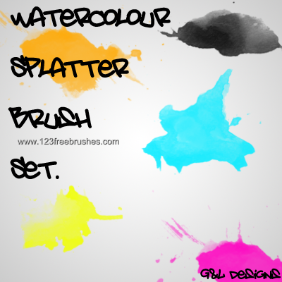Watercolour Splatter