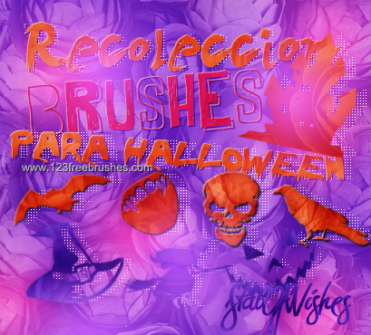 Halloween Photoshop Brushes Pack Download