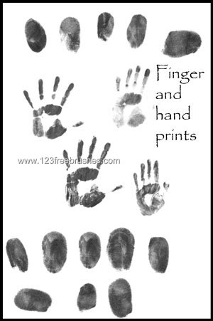 Finger and Hand Prints