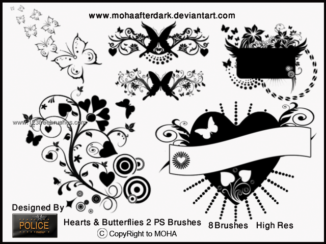 Hearts and Butterflies
