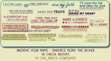 Breathe Your Name Lyrics