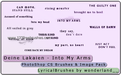 Deine Lakaien – Into My Arms