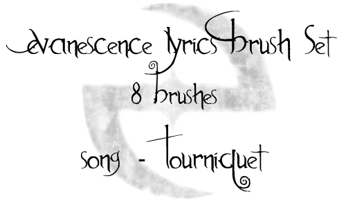 Evanescence Lyrics Set