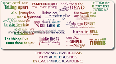 Everclear the Swing Lyrics