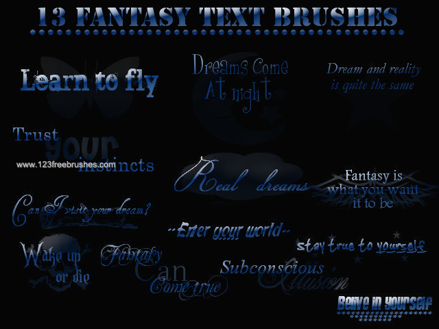 Fantasy Text