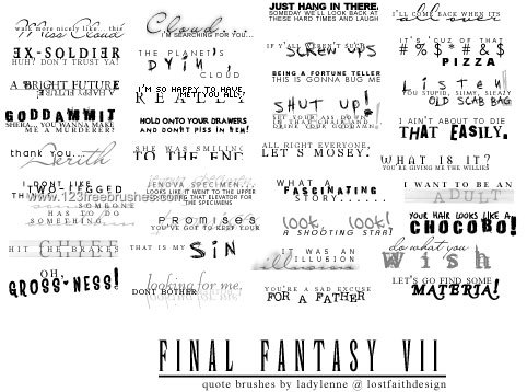 Final Fantasy Quotes