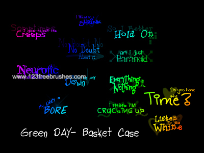 Green Day Basket Case