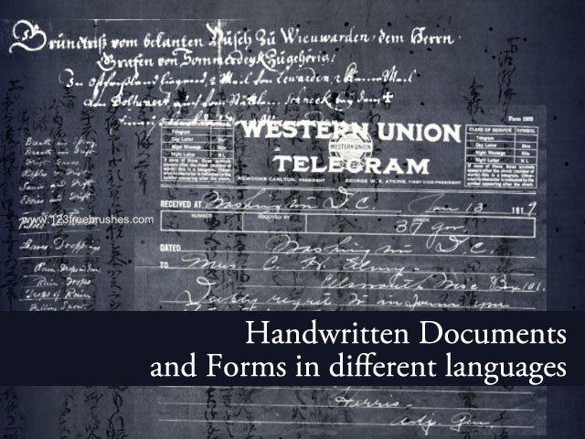 Handwritten Documents