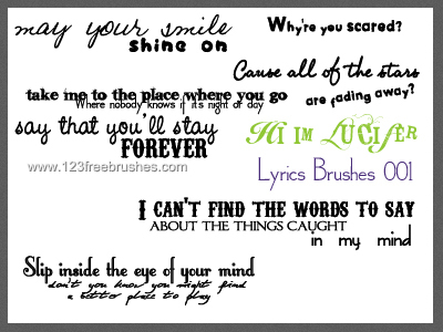 Lyrics
