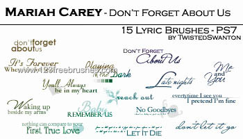 Mariah Carey Tiny Text Lyrics