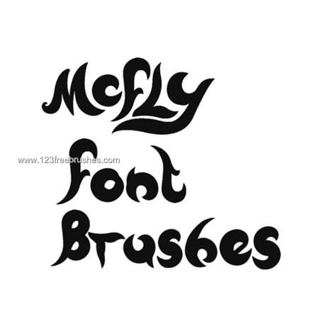 Mcfly Alphabet Font