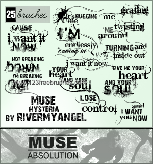 Muse Lyric Text