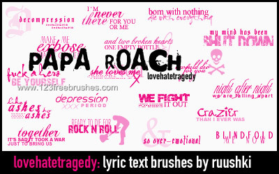 Papa Roach Lyric