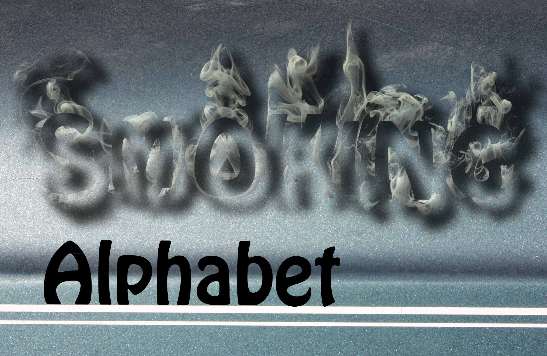 Smoking Alphabet