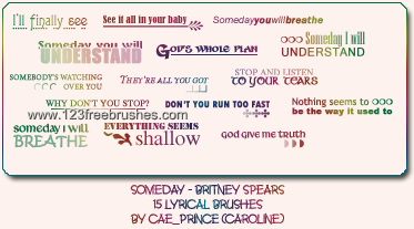 Someday – Britney Spears Lyrics