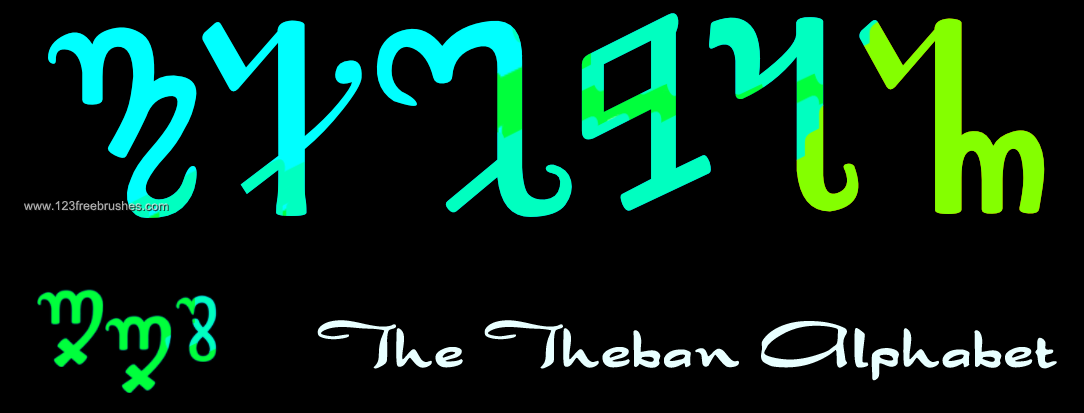 The Theban Alphabet